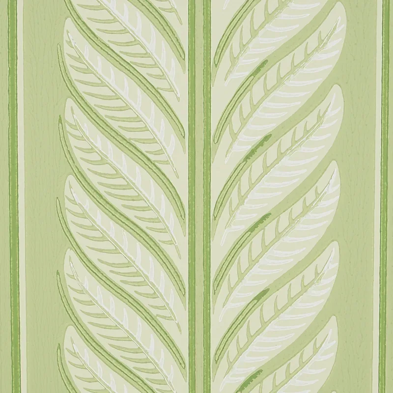 HYDRANGEA DRAPE GREEN Schumacher Wallpaper wallpaper - SKU 5004456