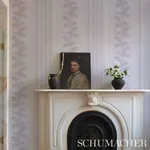 HYDRANGEA DRAPE LILAC Schumacher Wallpaper wallpaper - SKU 5004457
