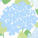 HYDRANGEA - PORCELAIN Schumacher Wallpaper | Wallpaper Twins HYDRANGEA PORCELAIN Schumacher Wallpaper wallpaper - SKU 5013630