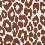 ICONIC LEOPARD BROWN Schumacher Wallpaper wallpaper - SKU 5007018