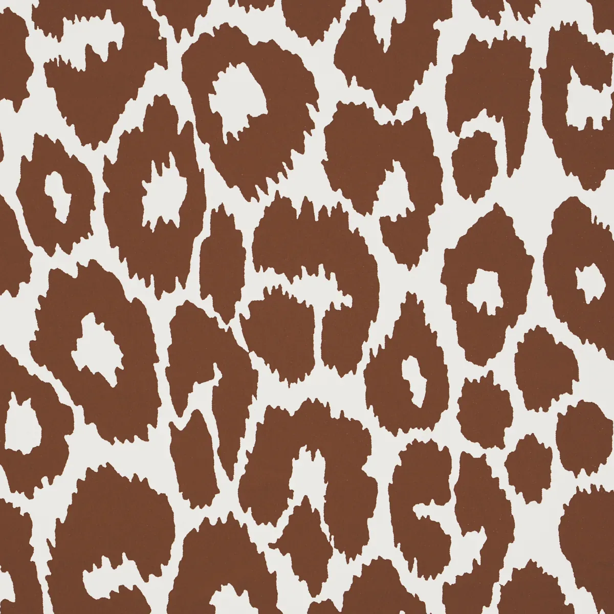 ICONIC LEOPARD BROWN Schumacher Wallpaper wallpaper - SKU 5007018