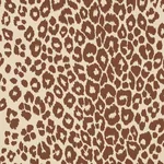 ICONIC LEOPARD BROWN ON NEUTRAL Schumacher Wallpaper wallpaper - SKU 5007019