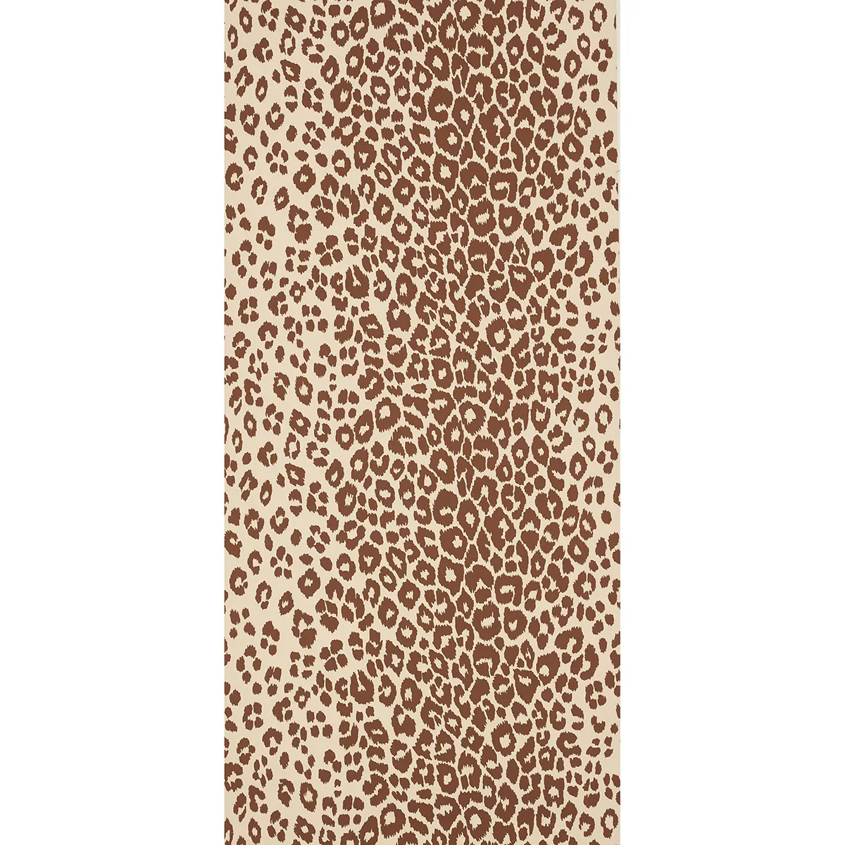 ICONIC LEOPARD BROWN ON NEUTRAL Schumacher Wallpaper wallpaper - SKU 5007019