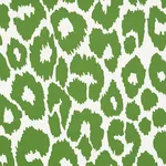 ICONIC LEOPARD GREEN Schumacher Wallpaper wallpaper - SKU 5007015