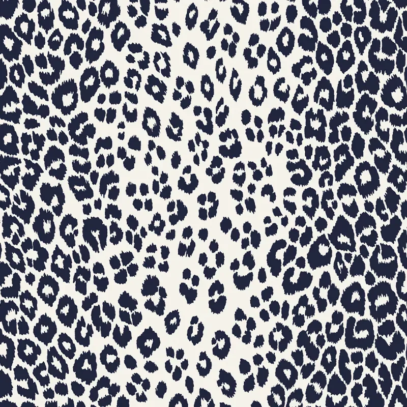 ICONIC LEOPARD INK Schumacher Wallpaper wallpaper - SKU 5007010