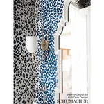 ICONIC LEOPARD INK Schumacher Wallpaper wallpaper - SKU 5007010