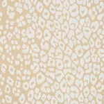 ICONIC LEOPARD IVORY ON NEUTRAL Schumacher Wallpaper wallpaper - SKU 5007020