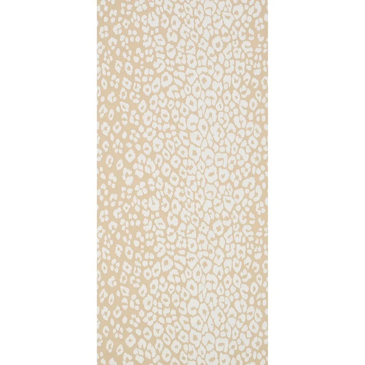 ICONIC LEOPARD IVORY ON NEUTRAL Schumacher Wallpaper wallpaper - SKU 5007020