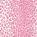 ICONIC LEOPARD PINK Schumacher Wallpaper wallpaper - SKU 5007016