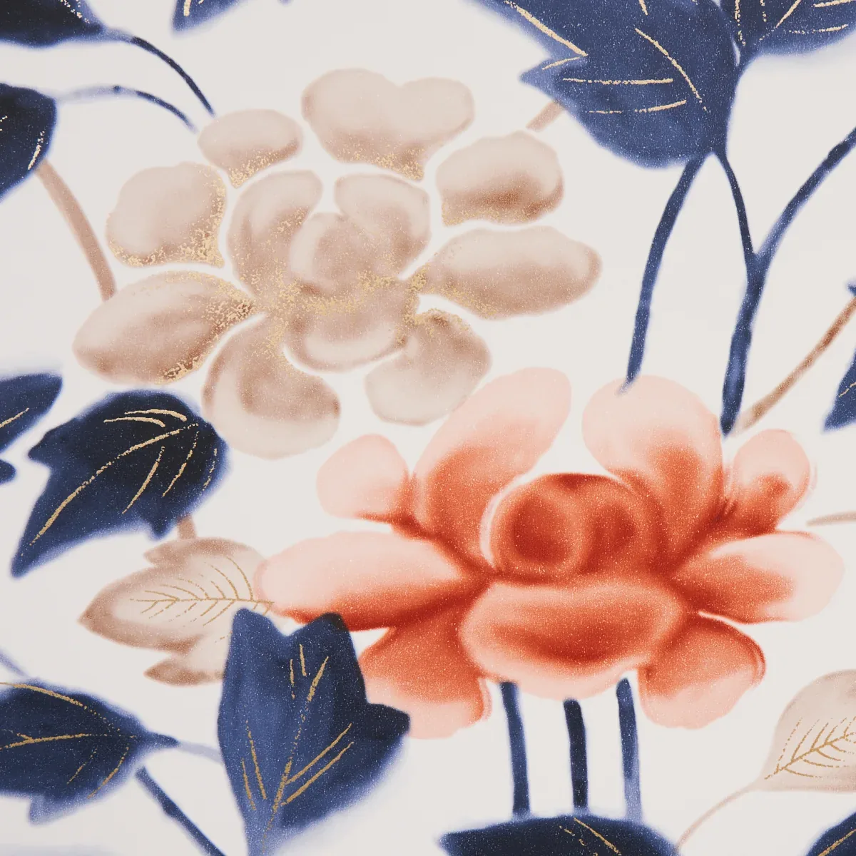 IMARI BLUE INK Schumacher Wallpaper wallpaper - SKU 5014050