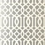 IMPERIAL TRELLIS - SILVER Schumacher Wallpaper | Wallpaper T IMPERIAL TRELLIS SILVER Schumacher Wallpaper wallpaper - SKU 5003362