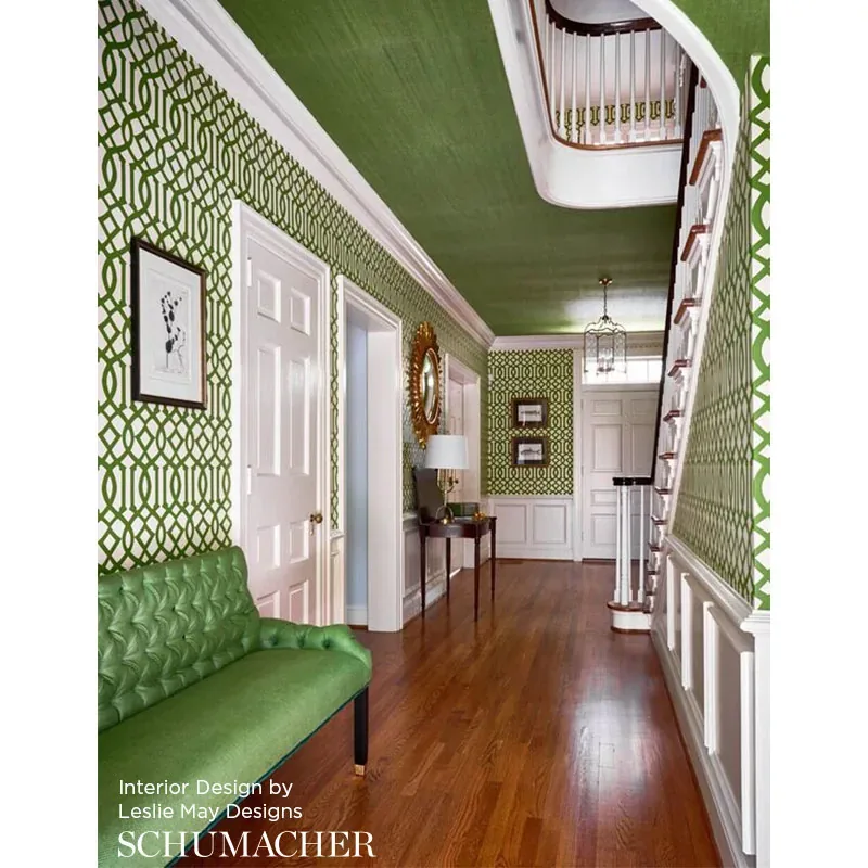 IMPERIAL TRELLIS - TREILLAGE Schumacher Wallpaper | Wallpape IMPERIAL TRELLIS TREILLAGE Schumacher Wallpaper wallpaper - SKU 2707212