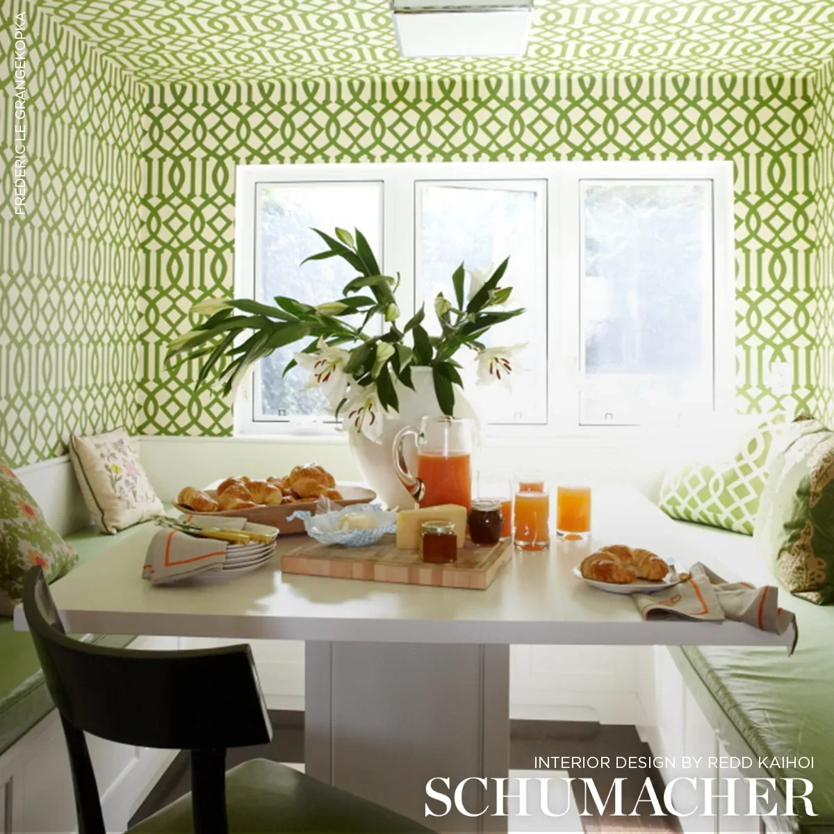 IMPERIAL TRELLIS - TREILLAGE Schumacher Wallpaper | Wallpape IMPERIAL TRELLIS TREILLAGE Schumacher Wallpaper wallpaper - SKU 2707212