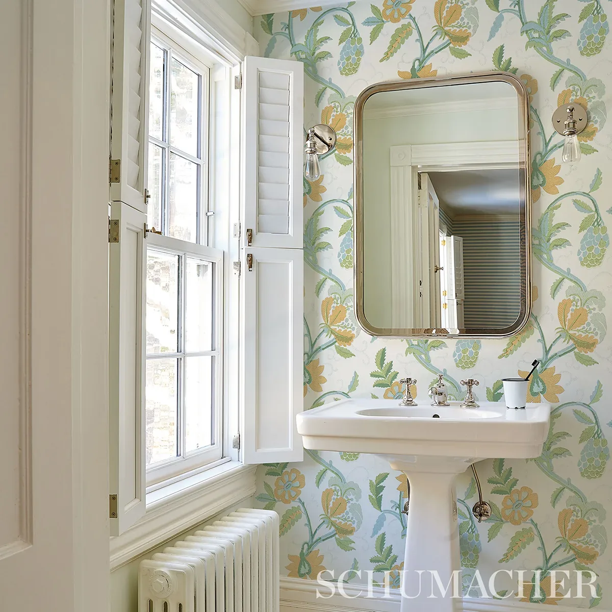 INDALI CITRON & MINERAL Schumacher Wallpaper wallpaper - SKU 5013240