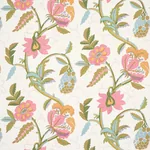 INDALI PINK & LEAF Schumacher Wallpaper wallpaper - SKU 5014861