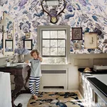 INDIAN ARBRE - HYACINTH Schumacher Wallpaper | Wallpaper Twi INDIAN ARBRE HYACINTH Schumacher Wallpaper wallpaper - SKU 5010490