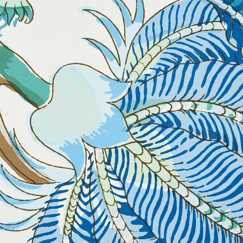 INDIAN ARBRE - PEACOCK & EMERALD Schumacher Wallpaper | Wall INDIAN ARBRE PEACOCK & EMERALD Schumacher Wallpaper wallpaper - SKU 5010492