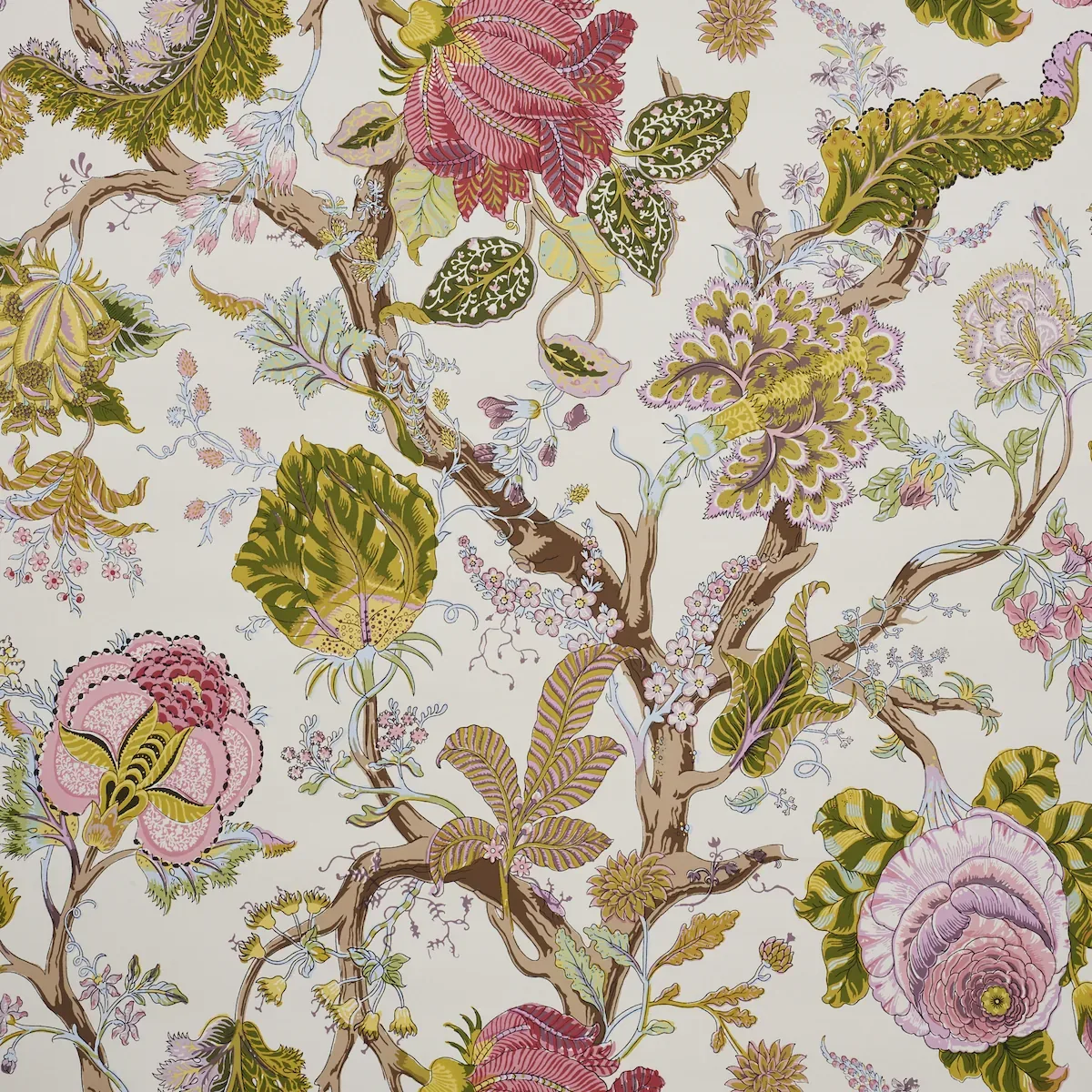 INDIAN ARBRE SPRING Schumacher Wallpaper wallpaper - SKU 5010491