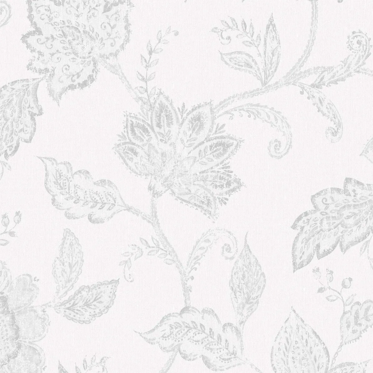INDIGO BLOOM GREY Schumacher Wallpaper wallpaper - SKU 1930