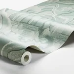 INDIGO GARDEN MINERAL Schumacher Wallpaper wallpaper - SKU 3131