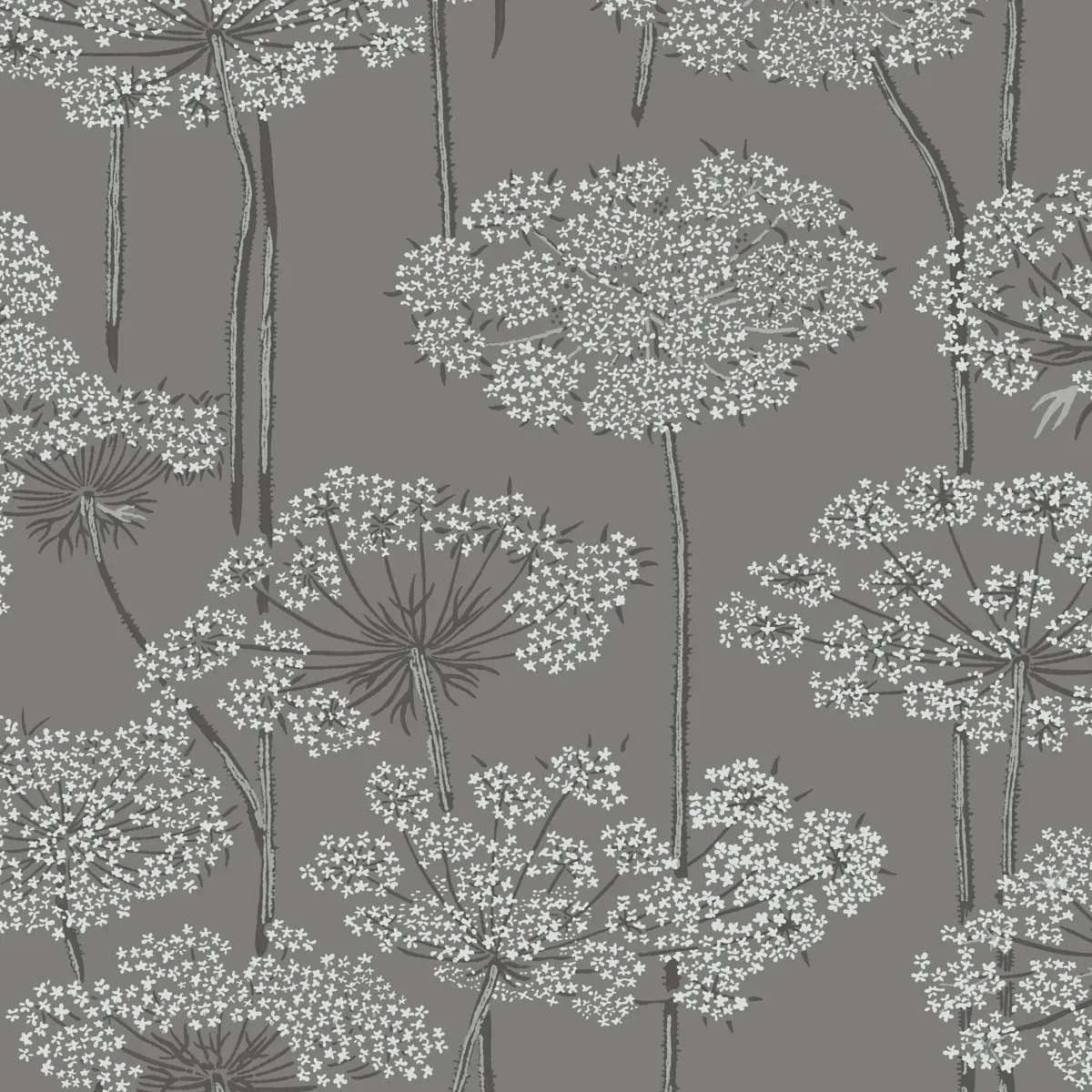 INGRID GREY Schumacher Wallpaper wallpaper - SKU 5477