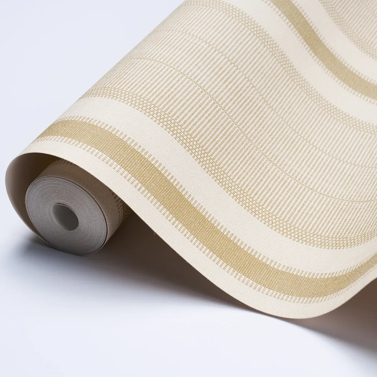 IPALA STRIPE VINYL - BISQUE Schumacher Wallpaper | Wallpaper IPALA STRIPE VINYL BISQUE Schumacher Wallpaper wallpaper - SKU 5015805
