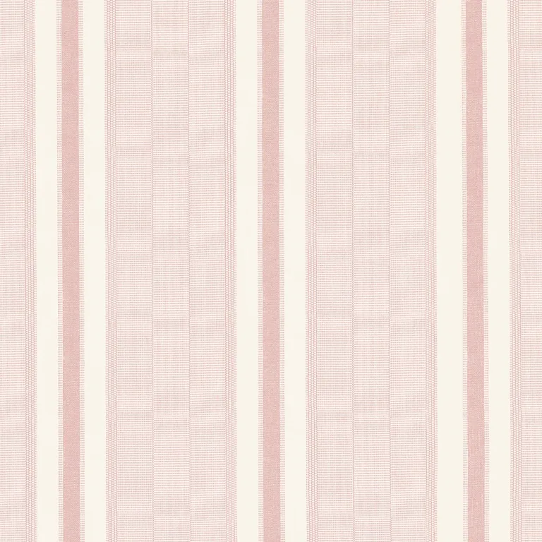 Schumacher IPALA STRIPE VINYL wallpaper, color BLUSH, SKU 5015803