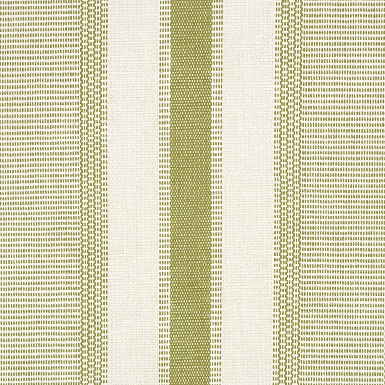 Schumacher IPALA STRIPE VINYL wallpaper, color FERN, SKU 5015802
