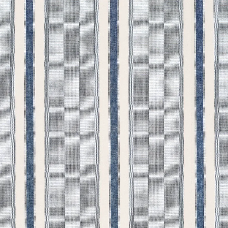 Schumacher IPALA STRIPE VINYL wallpaper, color OCEAN, SKU 5015801