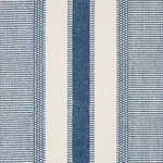 IPALA STRIPE VINYL OCEAN Schumacher Wallpaper wallpaper - SKU 5015801