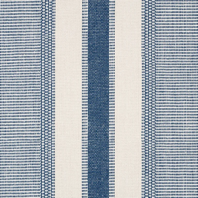Schumacher IPALA STRIPE VINYL wallpaper, color OCEAN, SKU 5015801