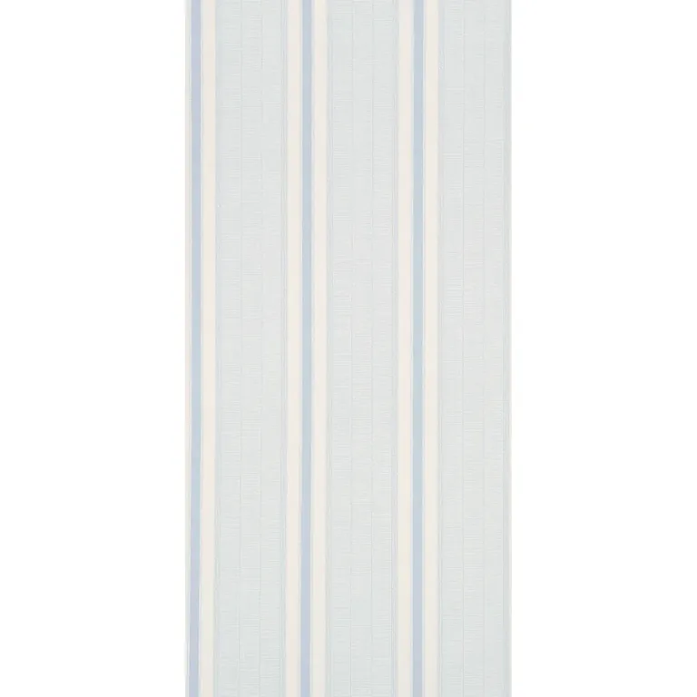 Schumacher IPALA STRIPE VINYL wallpaper, color SKY, SKU 5015800