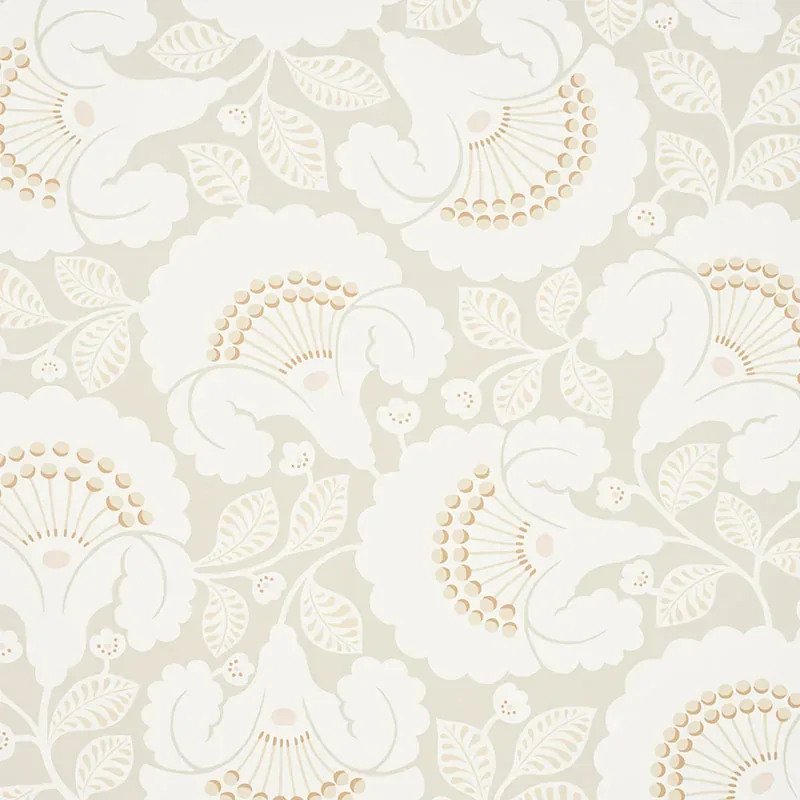 JACKIE NEUTRAL Schumacher Wallpaper wallpaper - SKU 5010372
