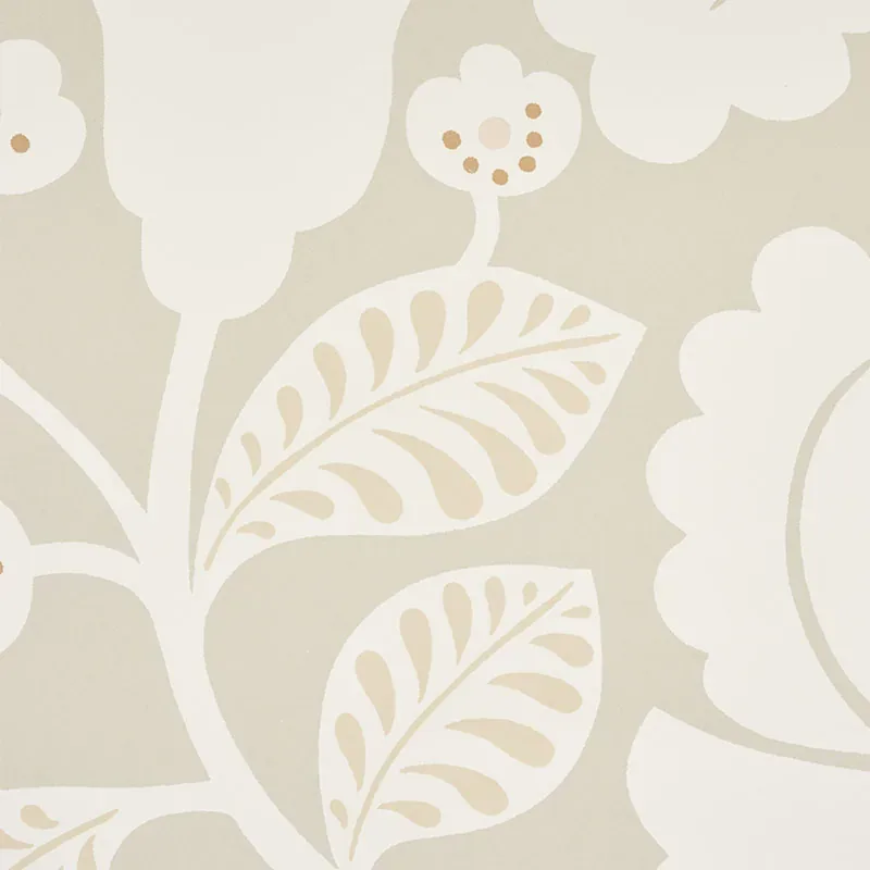 JACKIE NEUTRAL Schumacher Wallpaper wallpaper - SKU 5010372