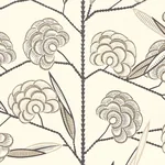 JACOB'S TREE - BLACK & CREAM Schumacher Wallpaper | Wallpape JACOB'S TREE BLACK & CREAM Schumacher Wallpaper wallpaper - SKU 5015031