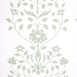 JAIPUR MUGHAL FLOWER - GREEN Schumacher Wallpaper | Wallpape JAIPUR MUGHAL FLOWER GREEN Schumacher Wallpaper wallpaper - SKU 5014461