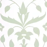 JAIPUR MUGHAL FLOWER - GREEN Schumacher Wallpaper | Wallpape JAIPUR MUGHAL FLOWER GREEN Schumacher Wallpaper wallpaper - SKU 5014461