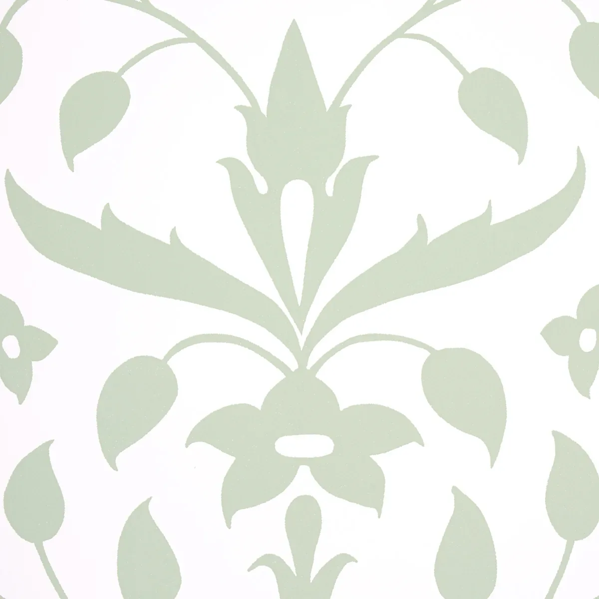 JAIPUR MUGHAL FLOWER - GREEN Schumacher Wallpaper | Wallpape JAIPUR MUGHAL FLOWER GREEN Schumacher Wallpaper wallpaper - SKU 5014461