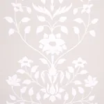 JAIPUR MUGHAL FLOWER - NEUTRAL Schumacher Wallpaper | Wallpa JAIPUR MUGHAL FLOWER NEUTRAL Schumacher Wallpaper wallpaper - SKU 5014462
