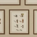JAMIE'S TROPHIES SISAL - NATURAL Schumacher Wallpaper | Wall JAMIE'S TROPHIES SISAL NATURAL Schumacher Wallpaper wallpaper - SKU 5017001