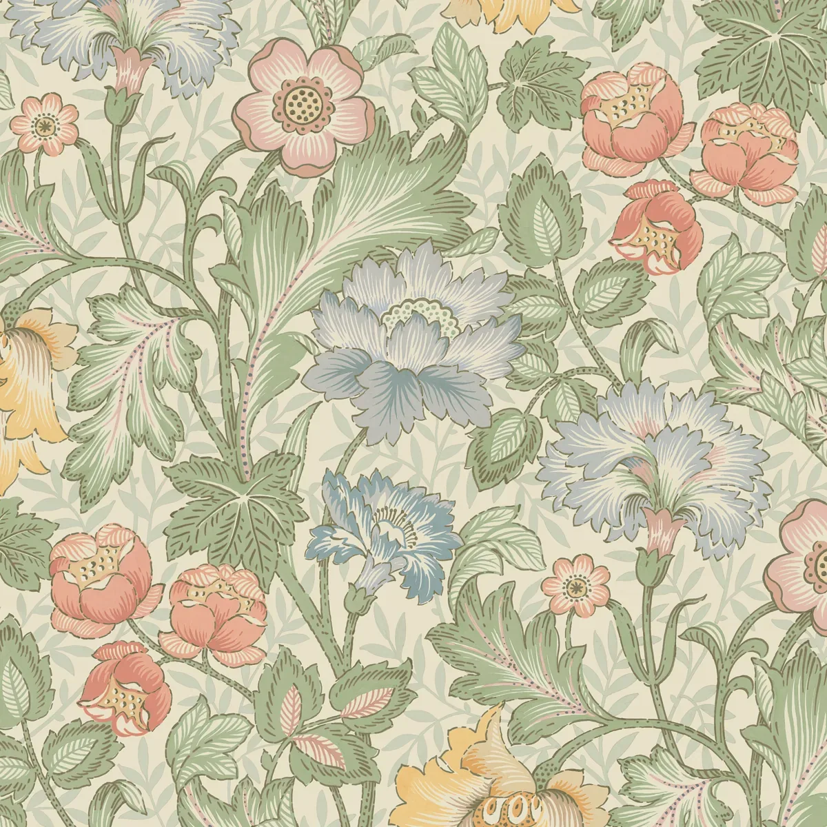 JANE MURAL LEAF Schumacher Wallpaper wallpaper - SKU 2036