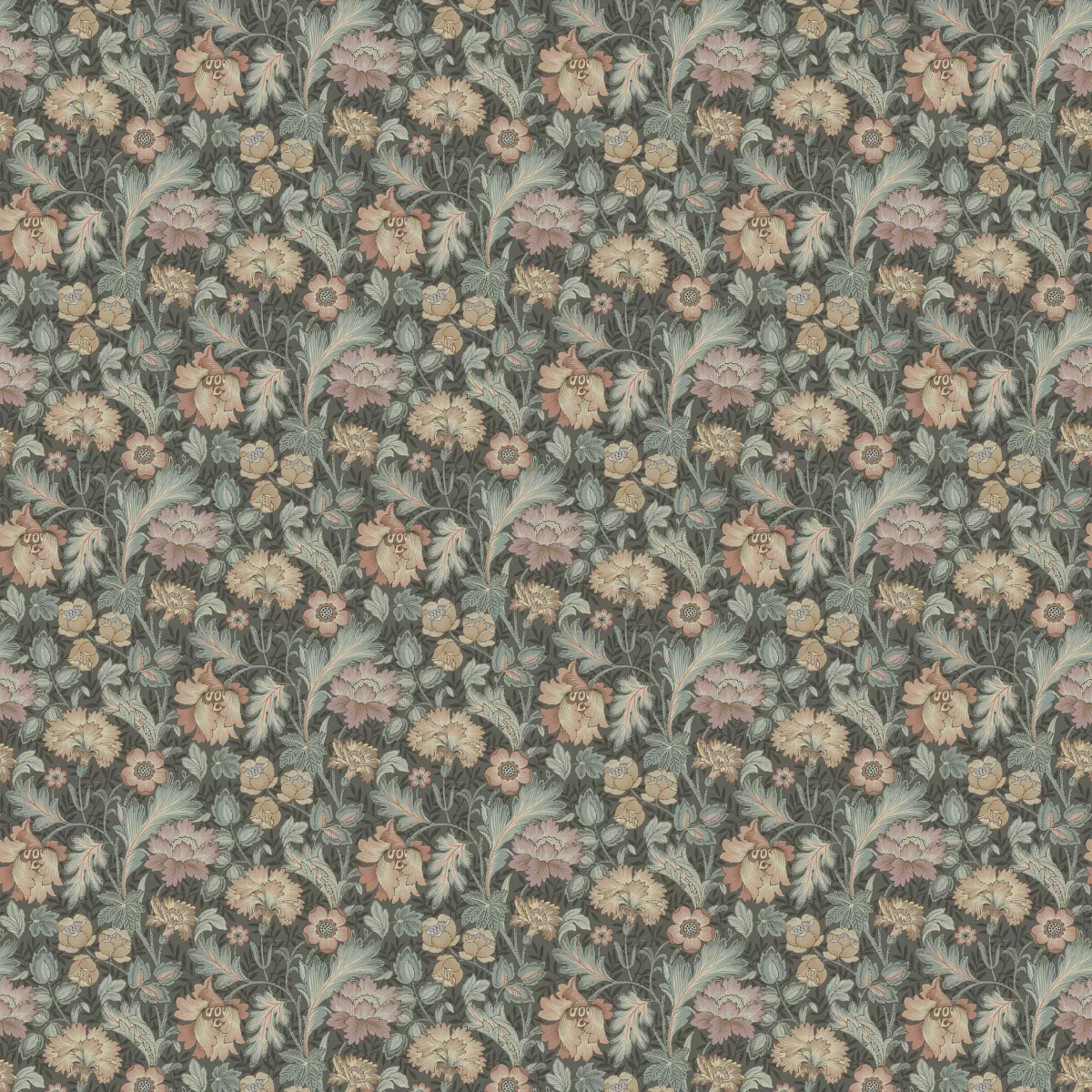 JANE MURAL - SLATE Schumacher Wallpaper | Wallpaper Twins JANE MURAL SLATE Schumacher Wallpaper wallpaper - SKU 2038