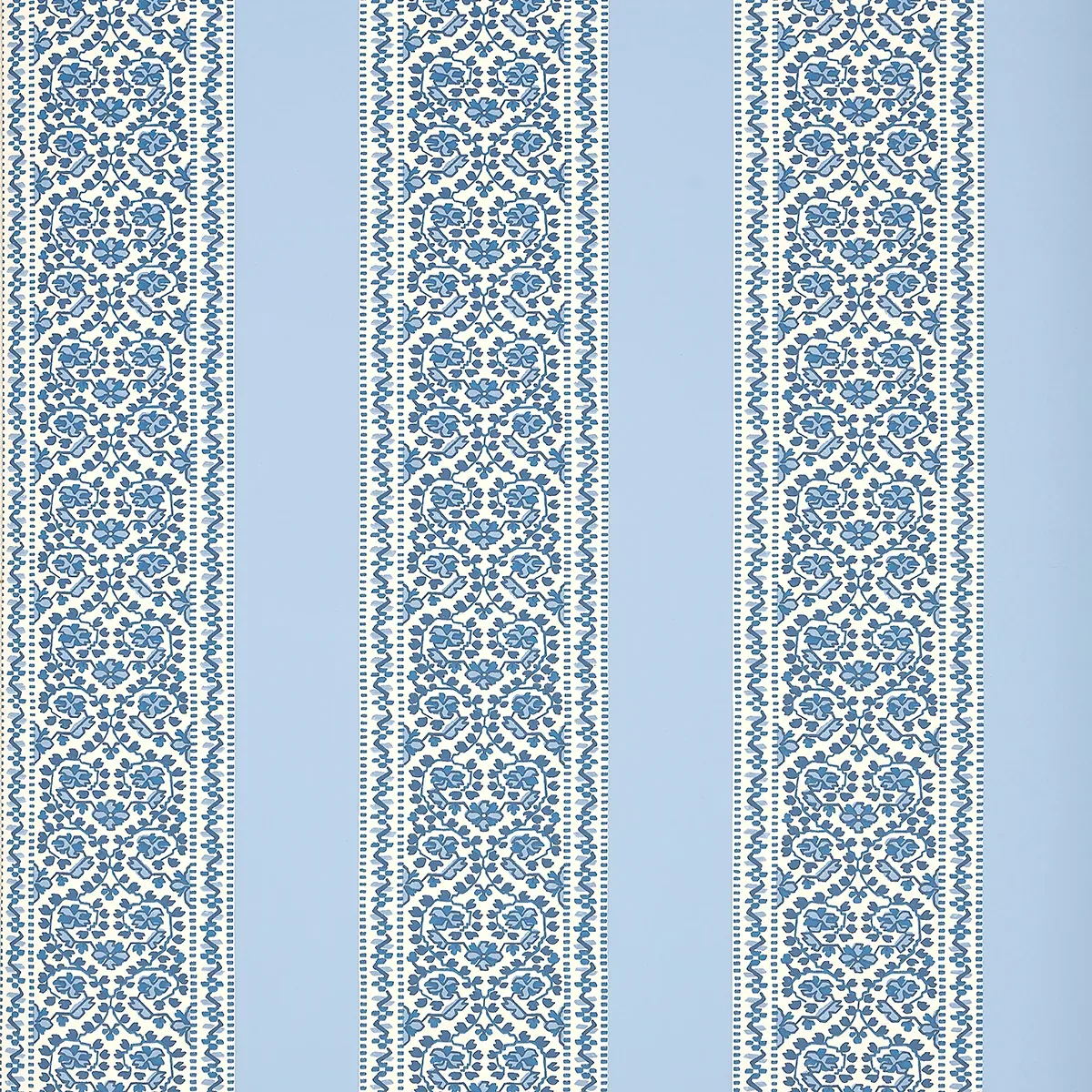 JASMINE INDIGO Schumacher Wallpaper wallpaper - SKU 5014340