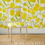 JOAN YELLOW Schumacher Wallpaper wallpaper - SKU 5010780