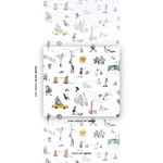 JOANA AVILLEZ'S STREET SCENES MULTICOLOR ON WHITE Schumacher Wallpaper wallpaper - SKU 5016170