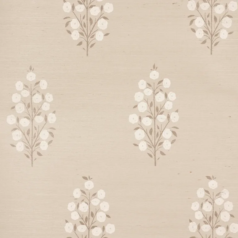 Schumacher JOSEPHA SISAL wallpaper