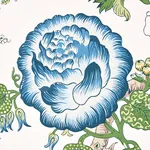 JOSEPHINE - BLUE Schumacher Wallpaper | Wallpaper Twins JOSEPHINE BLUE Schumacher Wallpaper wallpaper - SKU 5012010