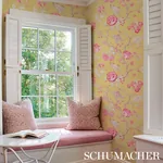 JOSEPHINE - BLUE Schumacher Wallpaper | Wallpaper Twins JOSEPHINE BLUE Schumacher Wallpaper wallpaper - SKU 5012010