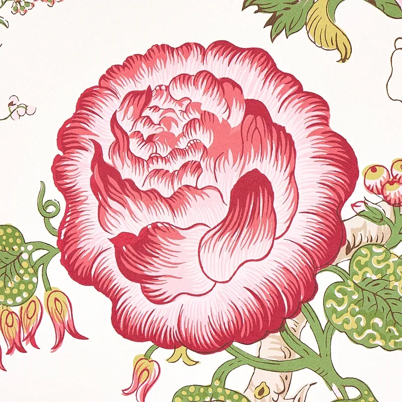 JOSEPHINE PINK Schumacher Wallpaper wallpaper - SKU 5012012