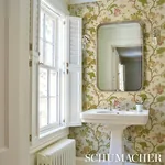 JOSEPHINE SISAL CITRON Schumacher Wallpaper wallpaper - SKU 5016681